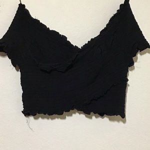 Ruffled Off the Shoulder